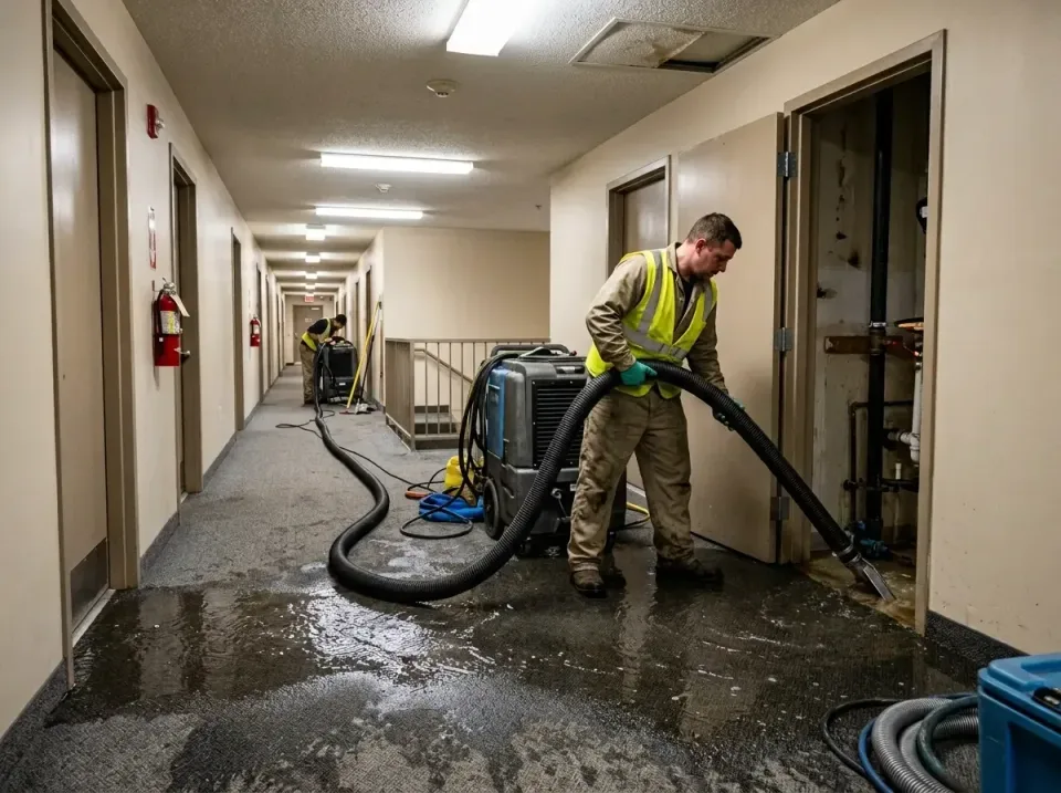 multi-unit-apartment-hallway-f-005 — frequently asked questions, Emergency Burst Pipe Water Extraction & Removal in Knoxvill…